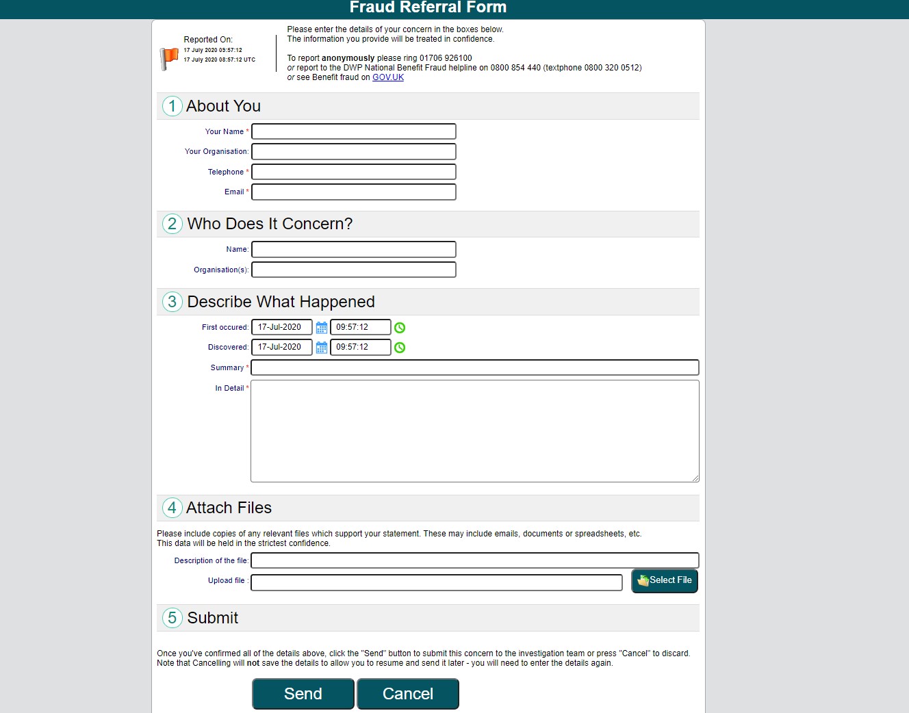  Fraud Investigation Case Management